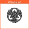 Celtic Brooch Knot Pin With Electroplated Finish For Men Women Commuter Fashion