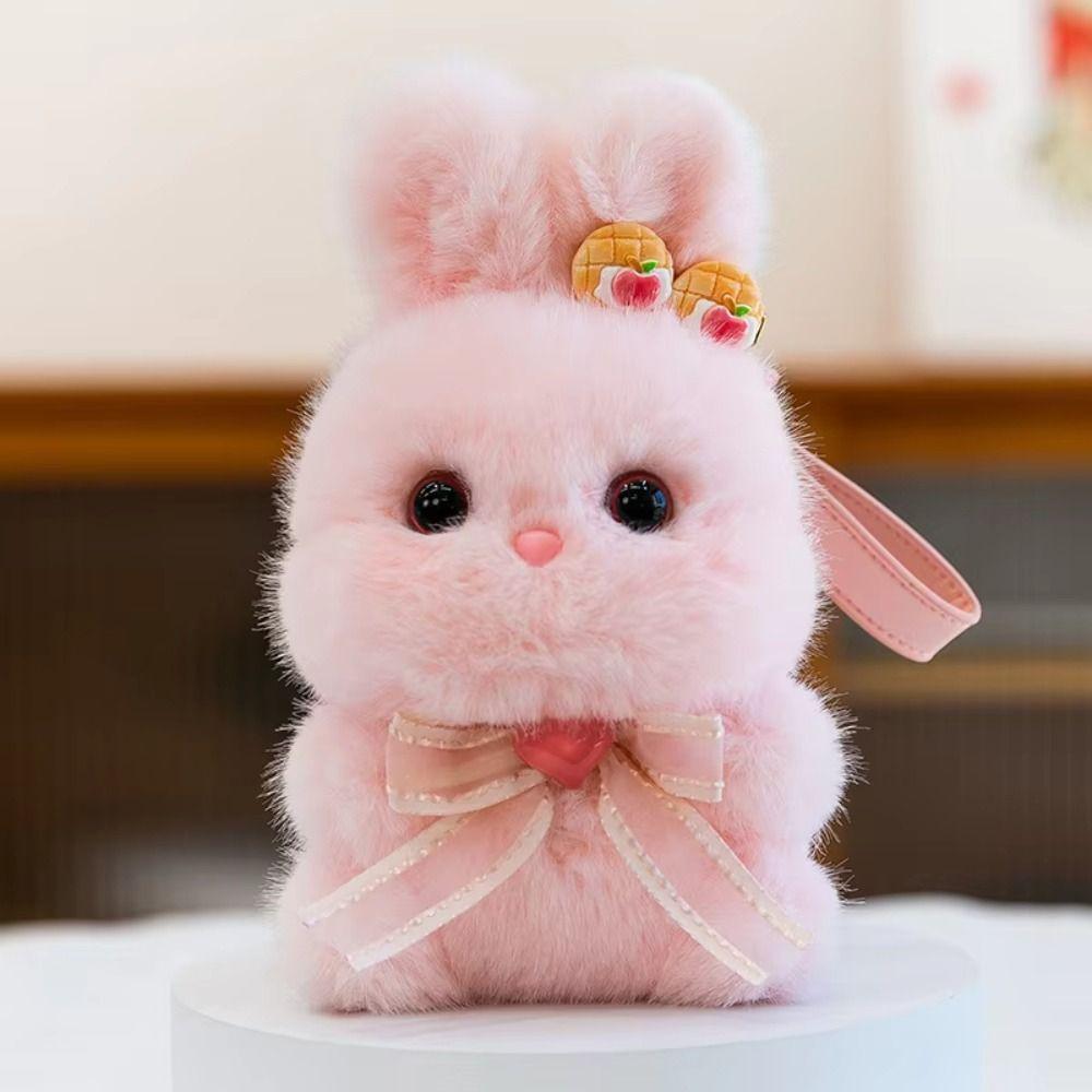 11 Styles Animal Plush Pendant Stuffed Animals Rabbit Penguin Doll Cat Stuffed Toy Table Companion