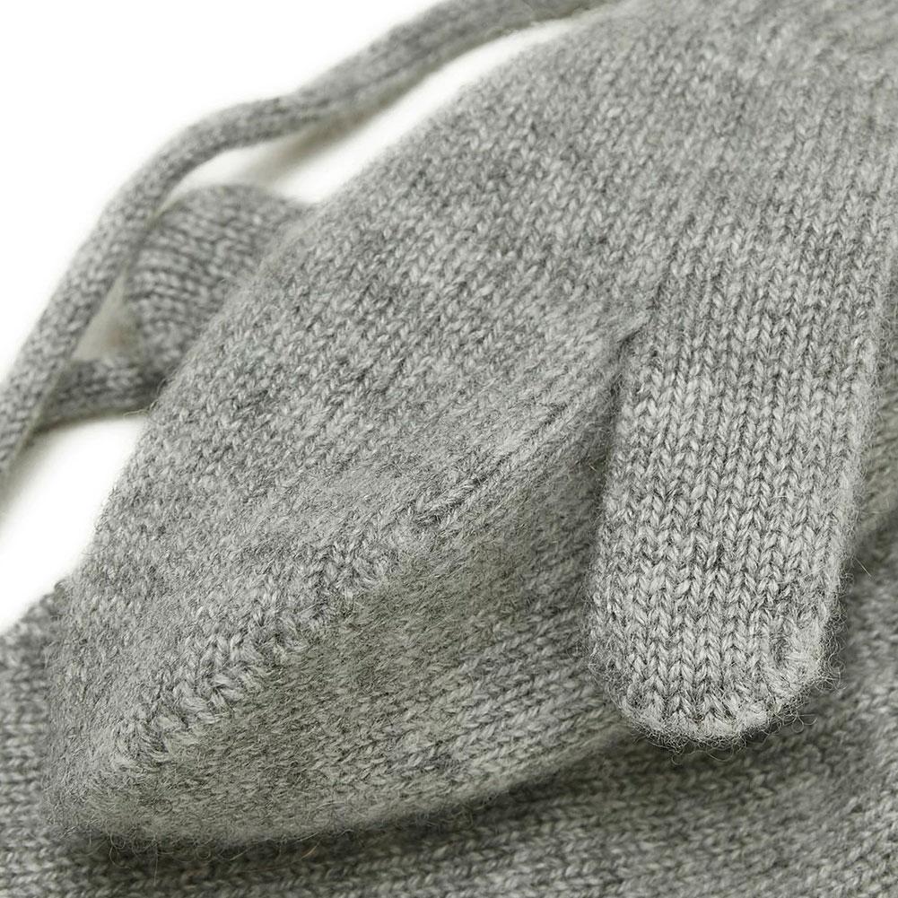 Knit Winter Children Warm Gloves Autumn And Winter Cold Protection Warm Gloves Simple Color Ins Style Bike Gloves