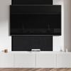 Self-Adhesive Vinyl Panel - Office Wall Decoration 120x60 cm Dark Graphite Color