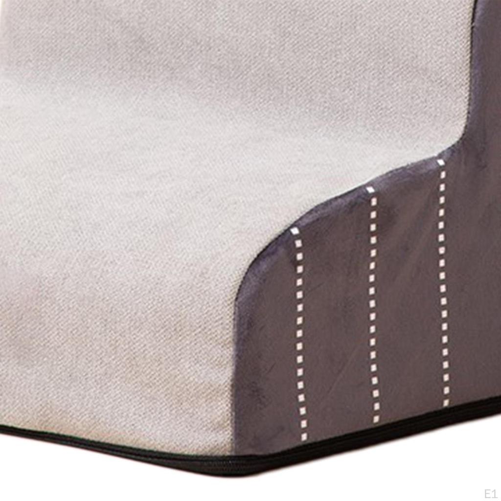 Cozy Pet Steps for Dogs and Cats - Portable Ramp with Washable Cover