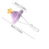 Cute Handmade Knitted Hat Pet Hat Tiny Hamster Parrot Chipmunk Guinea Pig Hat Small Animal Adjustable Hat Decoration Accessories