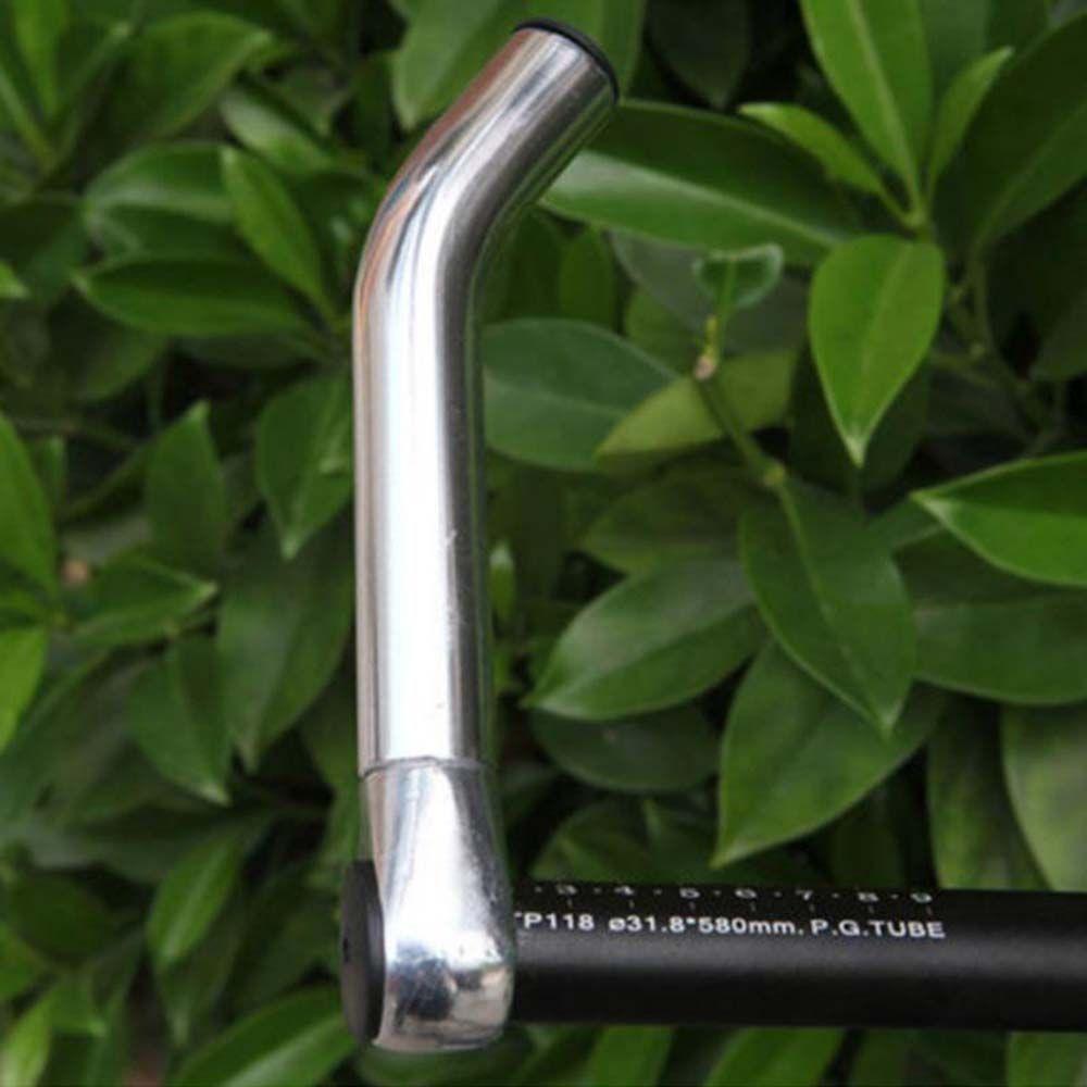 Zinc Zinc Alloy Horn Bent Mountain Bike Bicycle Grips Cycling Accessories Bicycle Rest Handlebar Ends