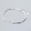 Женский браслет из стерлингового серебра 925 пробы, браслет, продажа ювелирных изделий в Корее