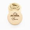 Personalised Engraved Wooden Tooth Storage Box Custom Name Memorial Box Pet Dog Cat Fur Keepsake Box Loss of Pet Memorial Gift