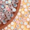 20 шт 10 мм акриловые позолоченные буквы свободные бусины DIY ожерелье браслет ручная работа изготовление ювелирных изделий