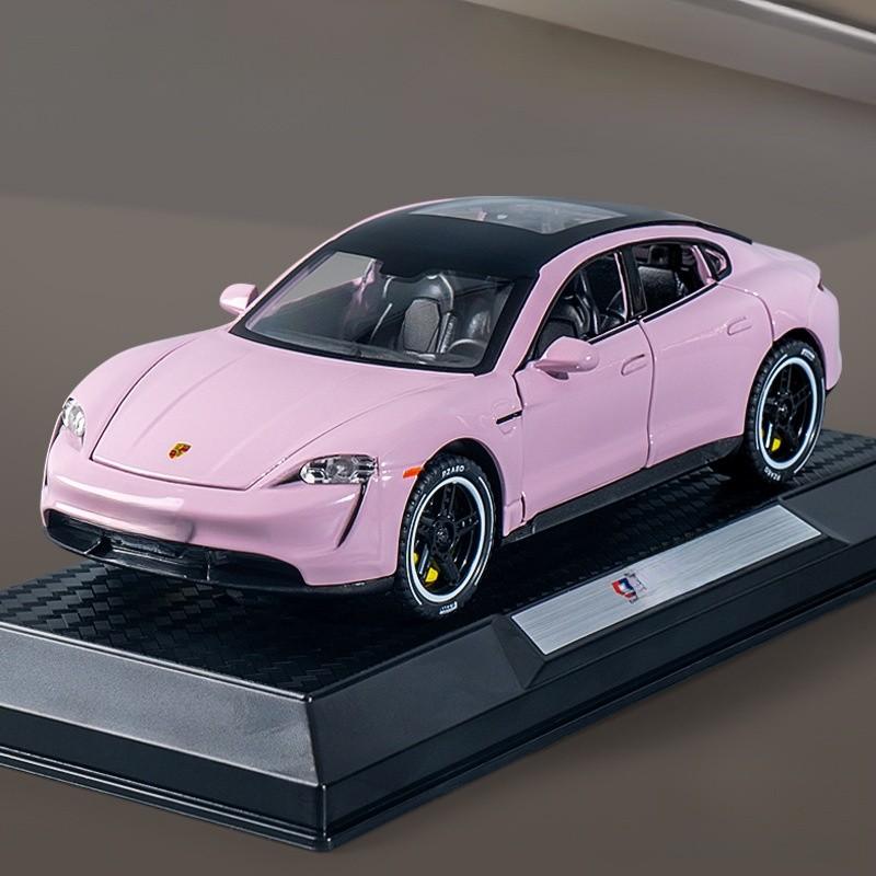 Porsche Car Model Toy With Lighting And Engine Sound Effects For Kids Gift Playroom Decor