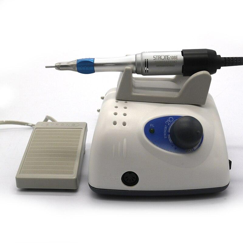 Сильный стоматологический микромотор 210+108Э, наконечник 35000 об/мин для микромотора полировщика стоматологической лаборатории