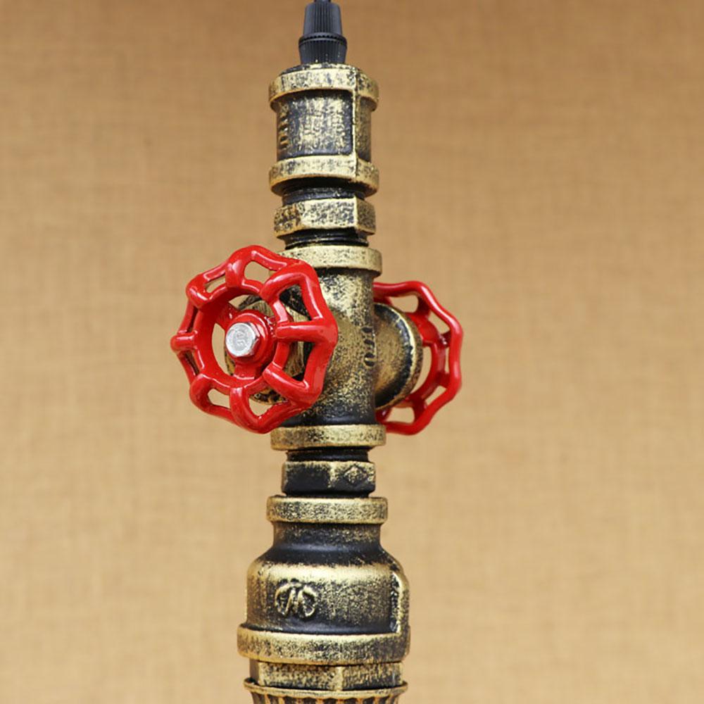 Лофт, промышленный железный водопровод, паровой панк, винтажный подвесной светильник, шнур E27, светодиодные подвесные светильники для спальни