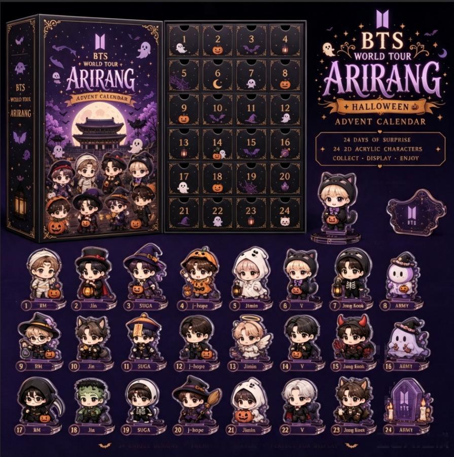 AcrylicHalloween Advent CalendarHalloween Advent Acrylic Blind Box F