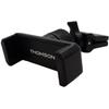 Porte téléphone rotatif THOMSON orientable 360° - Fixation sur la grille d'aération du véhicule grâce à sa pince solide
