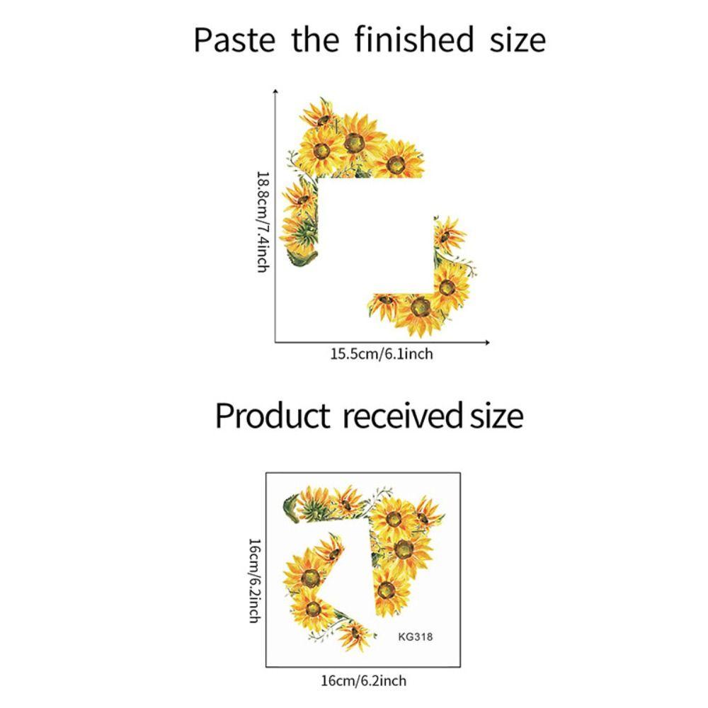 Растение Зеленые Листья Растения Наклейка Долговечная Цветок Наклейка на Выключатель Настенная Роспись Комната