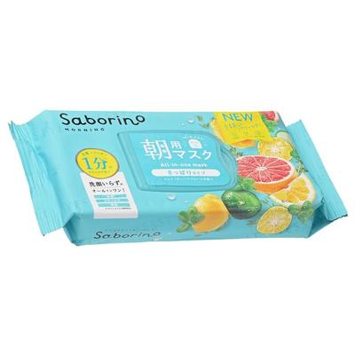 BCL - Утренняя маска Saborino «Все в одном» N Освежающий тип Мятно-грейпфрутовый