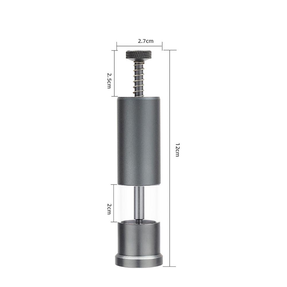 Fish Feeder Aquarium Fish Shrimp Feeding Tube Adjustable Feeder Aluminium Alloy Aquarium