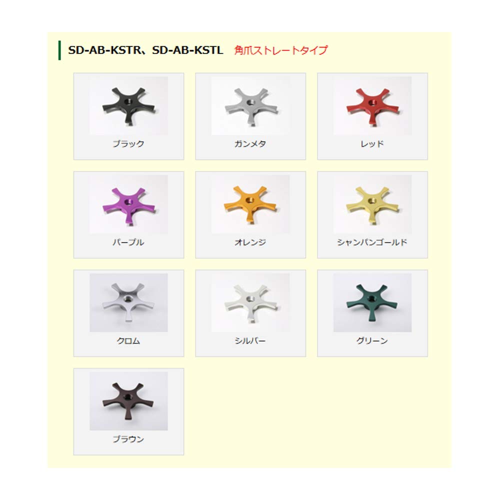 Avail Star Drag ABU Reel Gunmetal KSTR-type (Right-Handed Only) Sd_ab_kstr_gmt