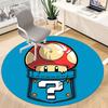 1pc Mario Mushroom Mystery Office Round Area Rug,  Under Office Chairs Bedroom Living Room Home Decor a0926205
