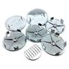BAFS3 For BMW 2025 Hot 7pcs Car Front Emblem Rear Badge Wheel Hub Cap Sticker for E46 E90 E60 F10 F11 F20 F30 F34 F01 G20 G21 G31 G38 