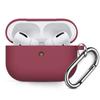Для чехла AirPods Pro Беспроводные Bluetooth-наушники Защитный Для Airpods Pro Мягкий Силиконовый Чехол Аксессуар для наушников С крючком