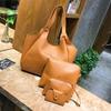 Handbags Women Fashion Messenger Shoulder Noble Tote Bags 4pcs Purse Set
