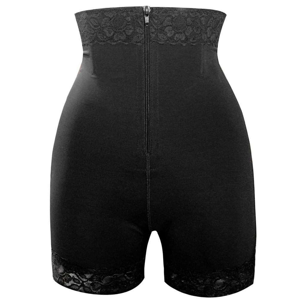 Женское корректирующее белье для ягодиц после родов, высокая талия, живот, нижнее белье для похудения, шорты Columbia, одежда для тона кожи, черная одежда