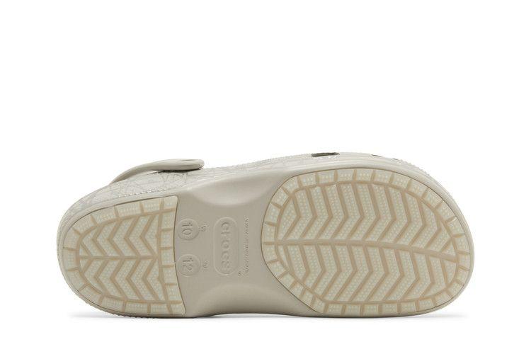 Мужские клоги Crocs Classic Clog Futura Laboratories Жемчужно-белые