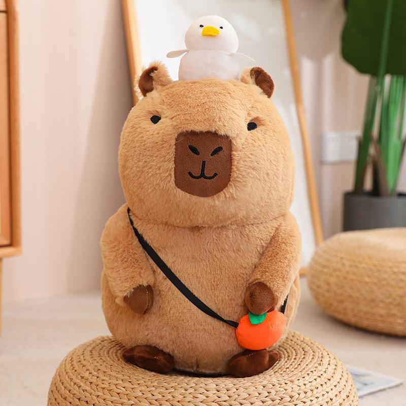 Capybara Gate Capibala Doll Plush Toy Doll Cute Soft Birthday Gift Ugly Cute Doll