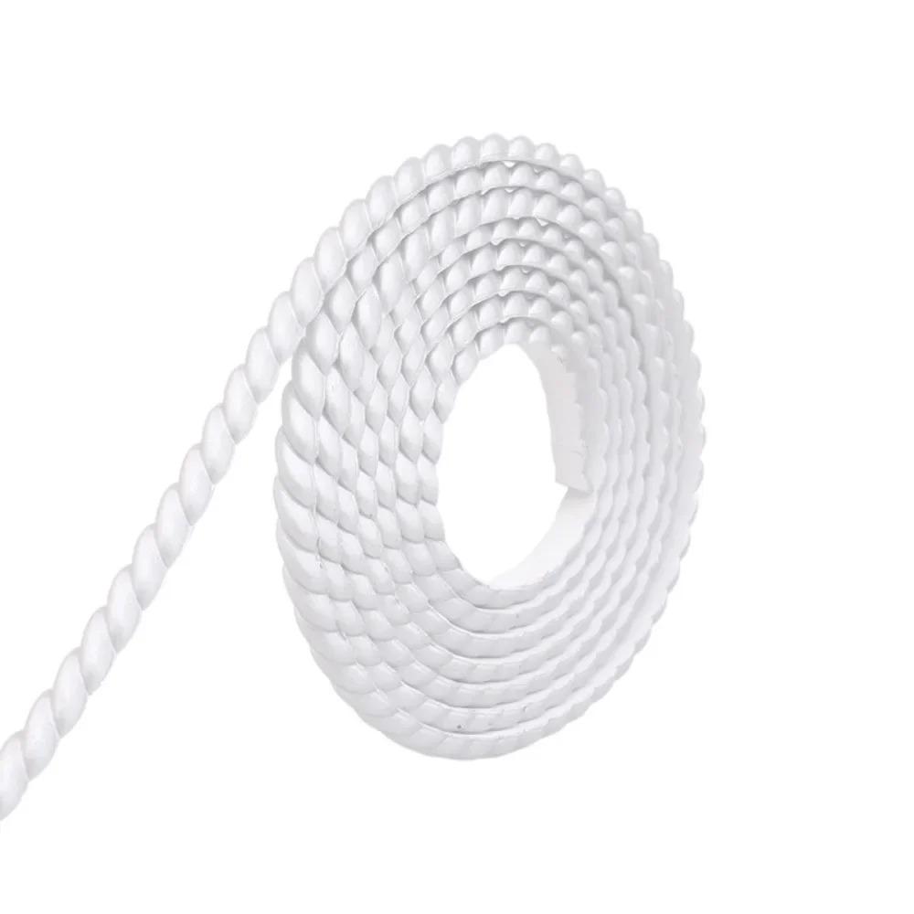 1 шт. 1/2/3 метра DIY Декоративная Покрашиваемая Настенная Плинтусная Лента Самоклеящаяся Гибкая Молдинговая Отделка Снимай и Клей ПВХ Панельная Лента