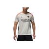 Спортивная футболка Dri-FIT Paris Saint-Germain Strike Elite 3-я дышащая модная простая футболка с коротким рукавом для футбола мужские топы FQ2297-111