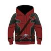 Deadpool 3D Hoodie for Kids, Superhero Anime Pullover, Comfortable Breathable Sweatshirt Tops