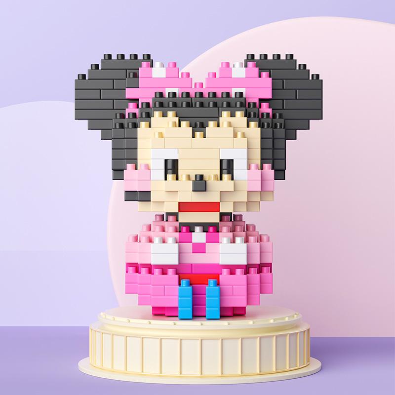 LEGO-Compatible Mini Building Blocks: Cartoon Figurines & Educational Toys