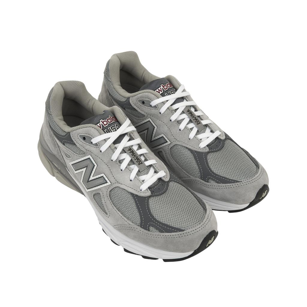 New Balance 990v3 Сделано в США Серые кроссовки унисекс Белые M990GY3