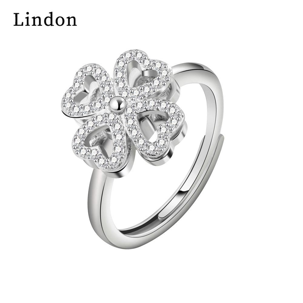 Классическое кольцо Lindon из медного сплава с цирконием, женские ювелирные изделия, свадебный подарок для вечеринки