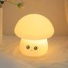 Ночной светильник с сенсорным управлением, регулируемая яркость, мягкое свечение, очаровательная настольная лампа в форме мультфильма