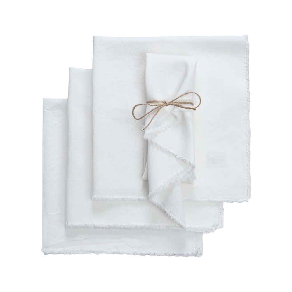 4PCS Eco-Friendly Cloth Napkins Soft Tea Towel Minimalist Placemats Wedding Decor