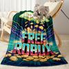 Roblox 374 Blanket Soft & Cozy Suitable for Picnics Office Chair Sofa for All Seasons Modern Birthday Christmas Gift Blanket