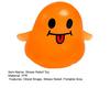 Glitter Ghost Squeeze Toy Stress Relief Transparent Ghost Squeeze Toy Slow Rising Decompression Sensory Fidget Toy Halloween Party