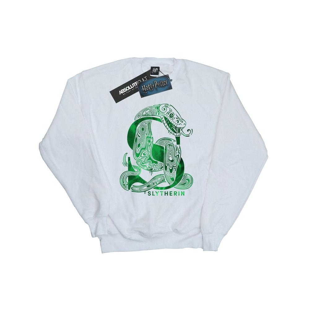 HARRY POTTER Girls Slytherin Snake Sweatshirt