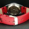 ОТРЕМОНТИРОВАННЫЕ ВИНТАЖНЫЕ МУЖСКИЕ АВТОМАТИЧЕСКИЕ ЧАСЫ SEIKO 5 6309A ЯПОНИЯ КРАСНЫЙ ЦИФЕРБЛАТ a442933-1
