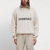 Fear of God Essentials FW20 вязаный американский свитер с круглым вырезом и принтом, унисекс, цвет зеленый мох 0192508520005245