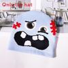 Knit Hat For Outdoor Casual Warmth With Expression Design For Fall Winter