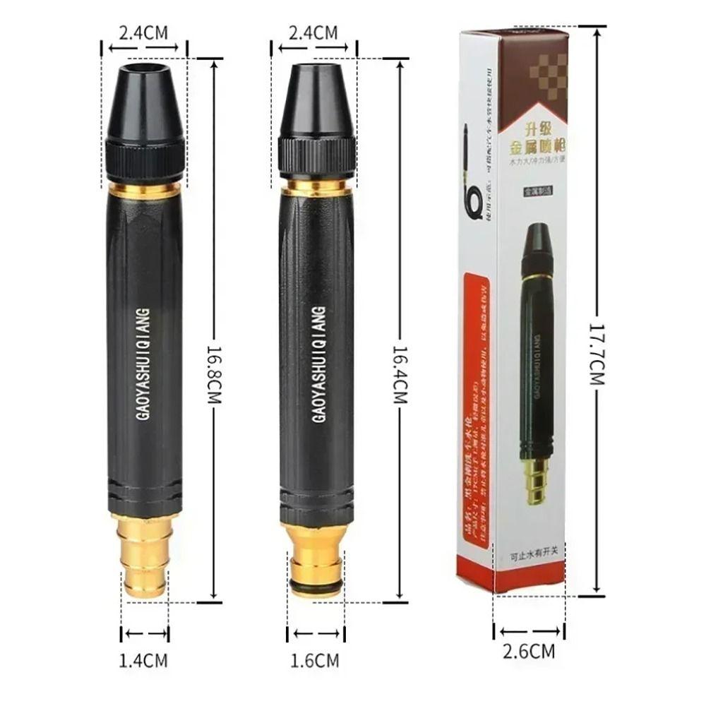 1Pcs Manual Hose Water Spray Sprinkler Garden Car Gardening Wash Tool Torch Nozzle  For Flower Grass