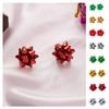 Pull Bows Creative Xmas Earrings Star Ribbon Star Lace Ribbon Earrings  New Year