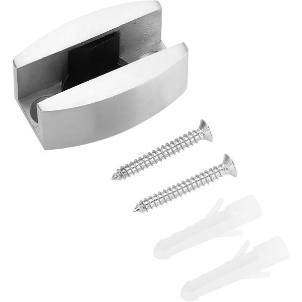 Нижняя направляющая для раздвижной душевой двери, сменные детали для нижней душевой двери из нержавеющей стали 304, направляющая для крепления раздвижной стеклянной двери без рамы