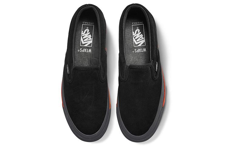 Vans Wtaps X Og Classic Slip On Lx 'Черный Красный' VN0A45JK20E