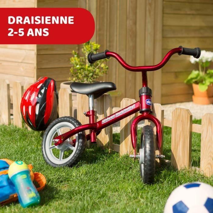 CHICCO Vélo Draisienne Rouge 10 pouces 2/5 ans