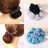 Women's Dot Shiny Bun Cover Snood Nets Ballet Crochet Hair Band
