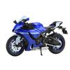 1/12 YAMAHA YZF-R1 Модель гоночного мотоцикла из сплава Литая модель уличного спортивного мотоцикла Имитация звука и света Игрушки для детей Подарок