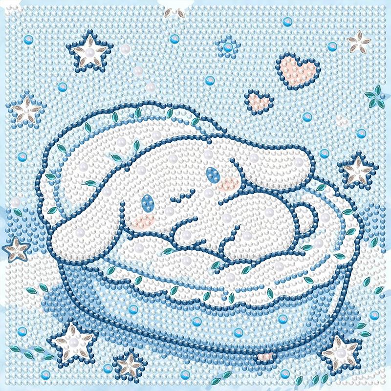 Sanrio Куроми Хелло Китти Декоративная картина с кристаллами и бриллиантами 5D DIY Набор для вышивки крестом Подарок на день рождения для пары