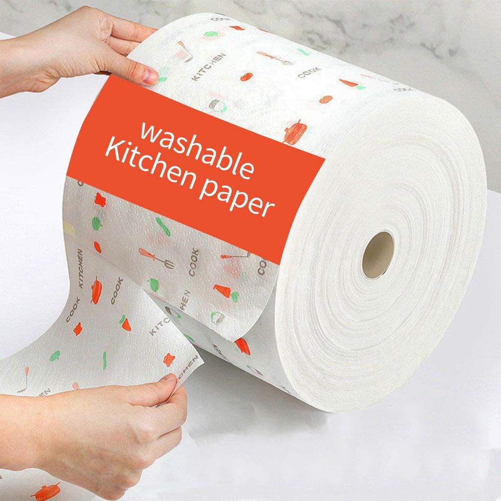 Ленивая салфетка, сухая и влажная двойного назначения, бытовая уборка, кухонная бумага, специальная бумага, одноразовая салфетка для мытья посуды, впитывающая и нежирная