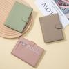 Женский ультратонкий кошелек из натуральной кожи с RFID-меткой для паспорта и билетов